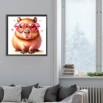 Capybara Capybara - Full Round Drill Diamond Painting 30*30CM