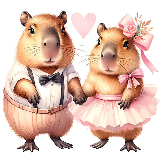 Capybara Capybara - Full Round Drill Diamond Painting 30*30CM