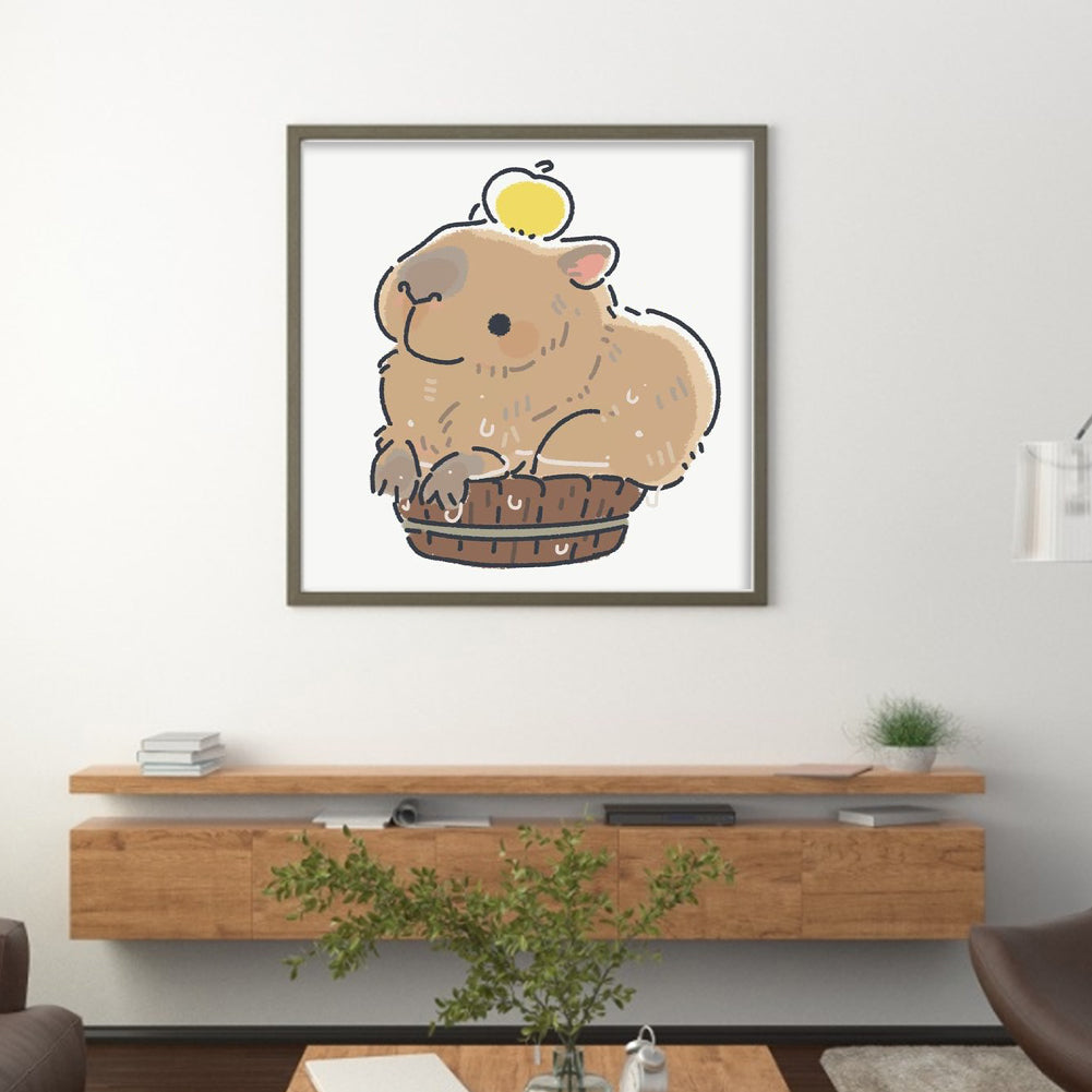 Kapibala - 11CT Stamped Cross Stitch 40*40CM
