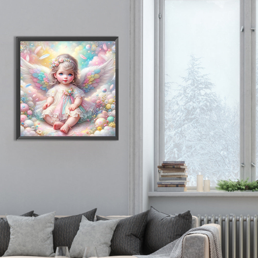 Angel Baby - Full Round Drill Diamond Painting 30*30CM