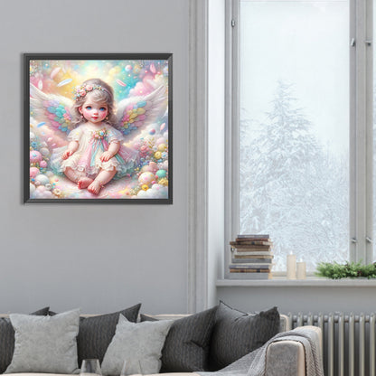 Angel Baby - Full Round Drill Diamond Painting 30*30CM