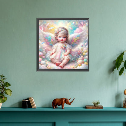 Angel Baby - Full Round Drill Diamond Painting 30*30CM