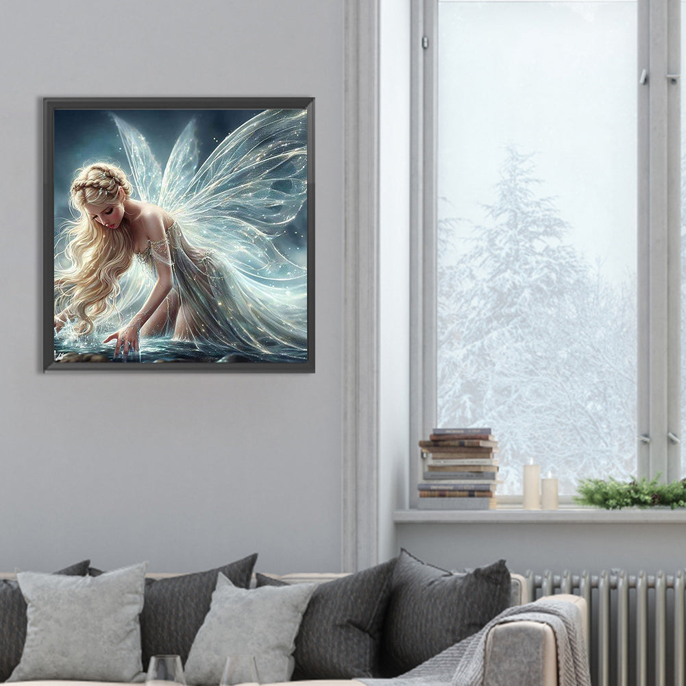 Angel Woman - Full Round Drill Diamond Painting 30*30CM