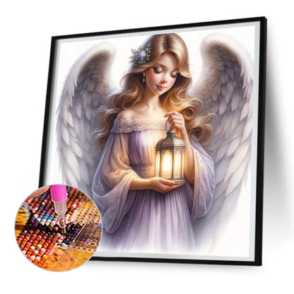 Angel Woman - Full Round Drill Diamond Painting 30*30CM