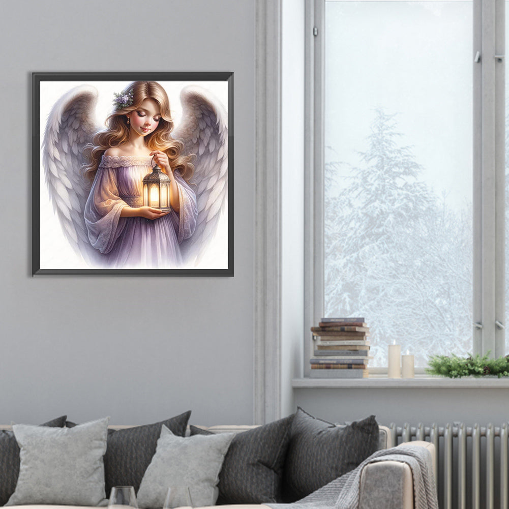 Angel Woman - Full Round Drill Diamond Painting 30*30CM