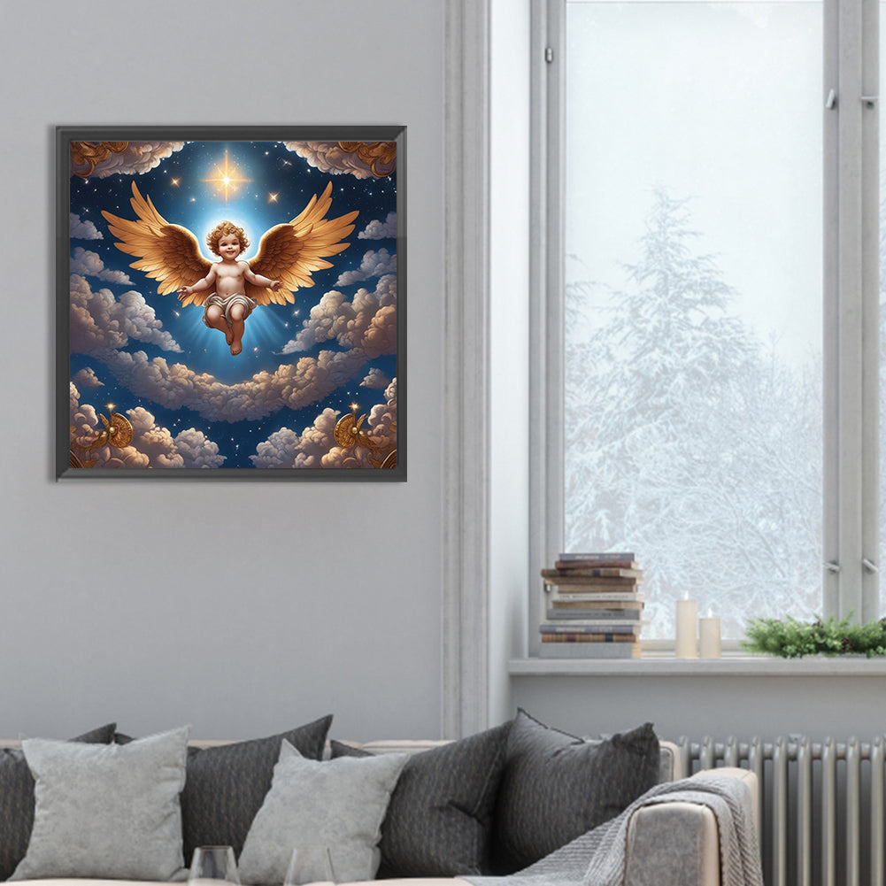 Angel Baby - Full Round Drill Diamond Painting 30*30CM