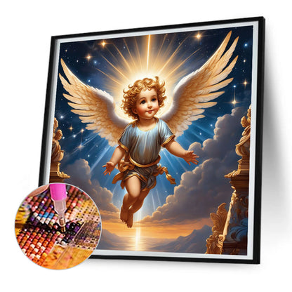 Angel Baby - Full Round Drill Diamond Painting 30*30CM