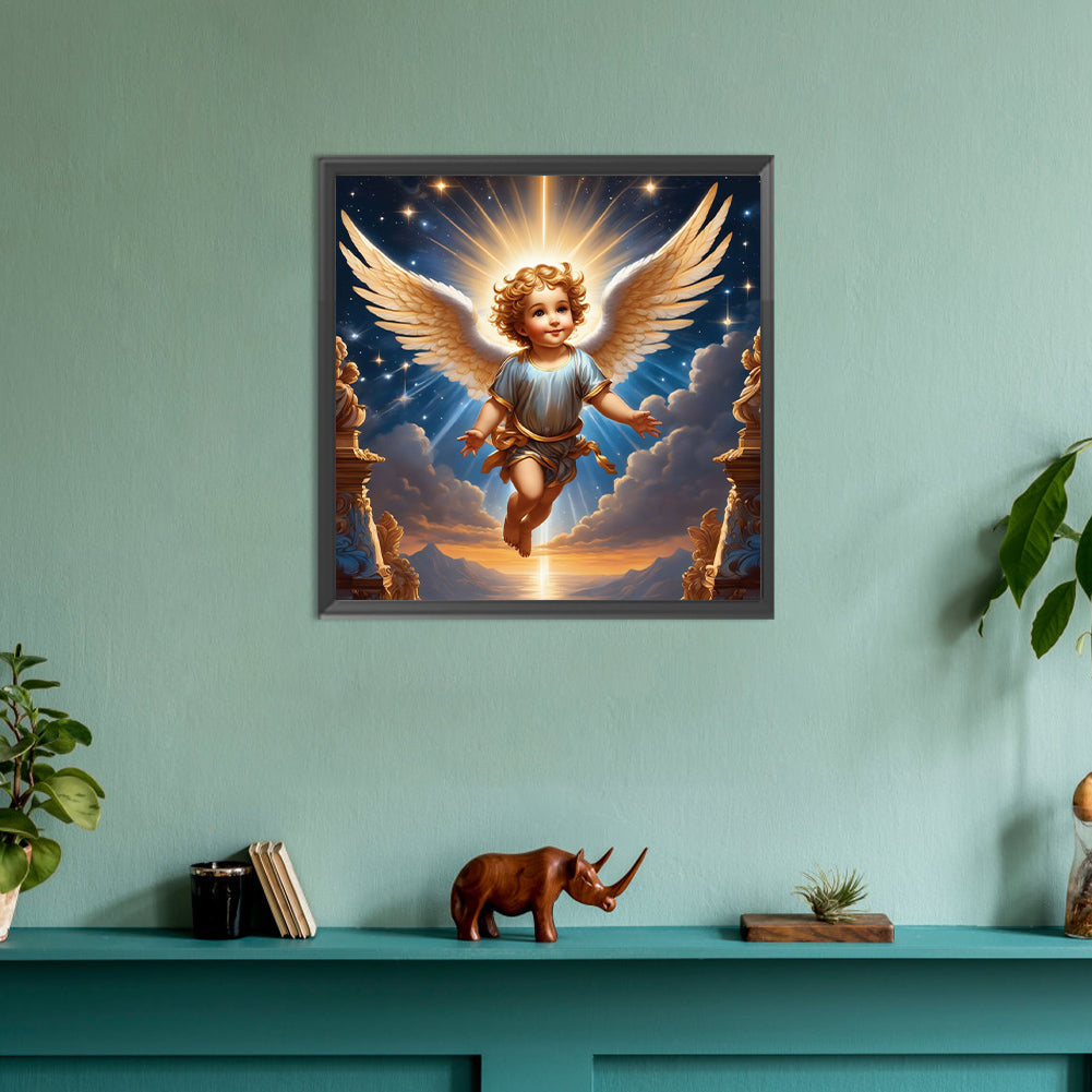 Angel Baby - Full Round Drill Diamond Painting 30*30CM