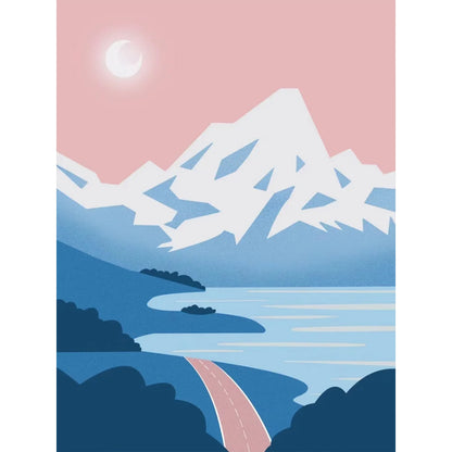 Cartoon Landscape Painting - Full Round Drill Diamond Painting 30*40CM