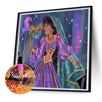 Jasmine - Full Round Drill Diamond Painting 30*30CM