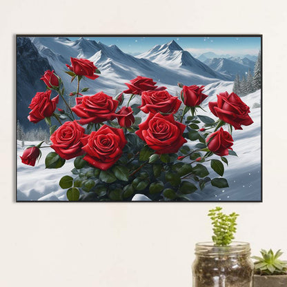 Roses - Full Square Drill Diamond Painting 60*40CM