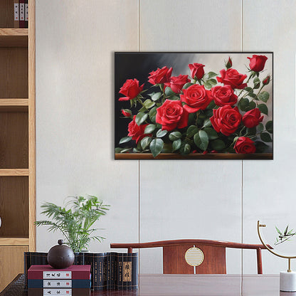 Roses - Full Square Drill Diamond Painting 60*40CM