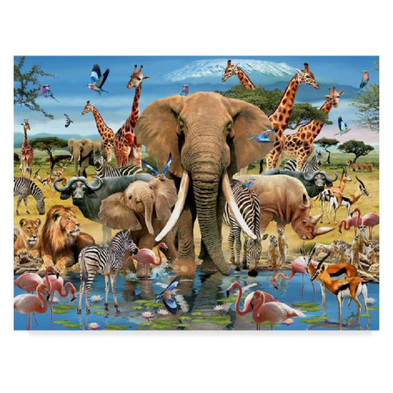 Tropical Animals - Full Square Drill Diamond Painting 40*30CM