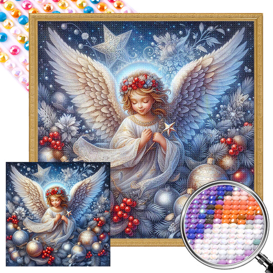 Angel Girl - Full AB Round Drill Diamond Painting 30*30CM