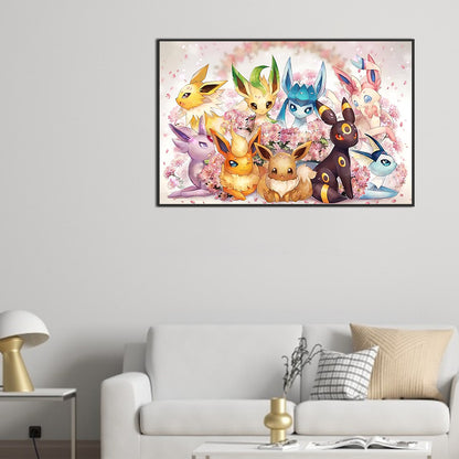 Pokemon - Full Round Drill Diamond Painting 75*50CM