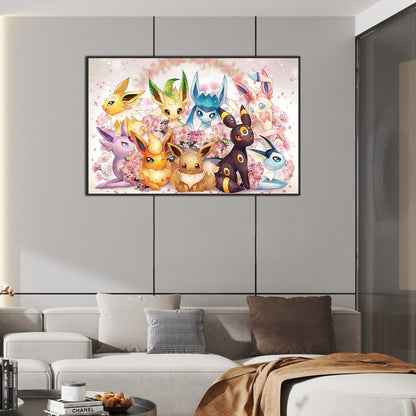 Pokemon - Full Round Drill Diamond Painting 75*50CM