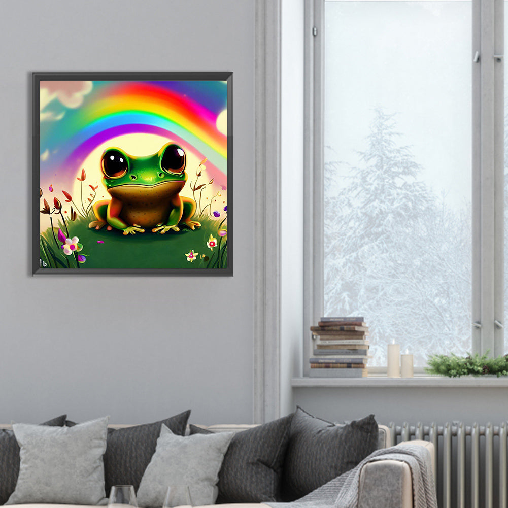 Little Frog - Full Round Drill Diamond Painting 30*30CM
