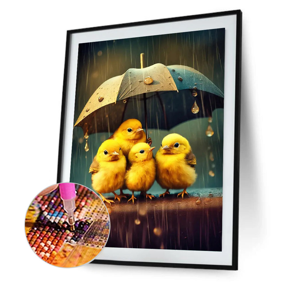 Chick - Full Round Drill Diamond Painting 30*40CM