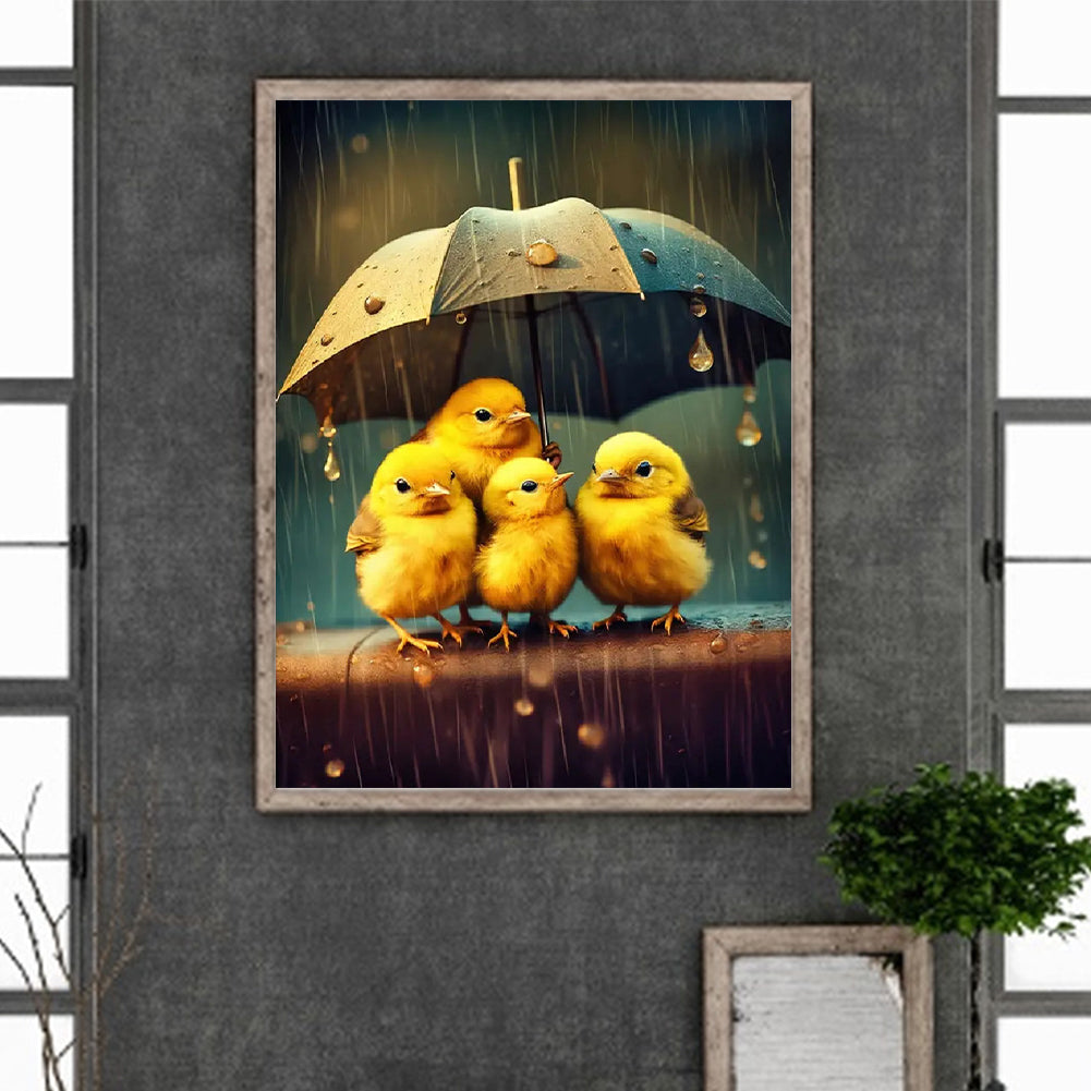 Chick - Full Round Drill Diamond Painting 30*40CM