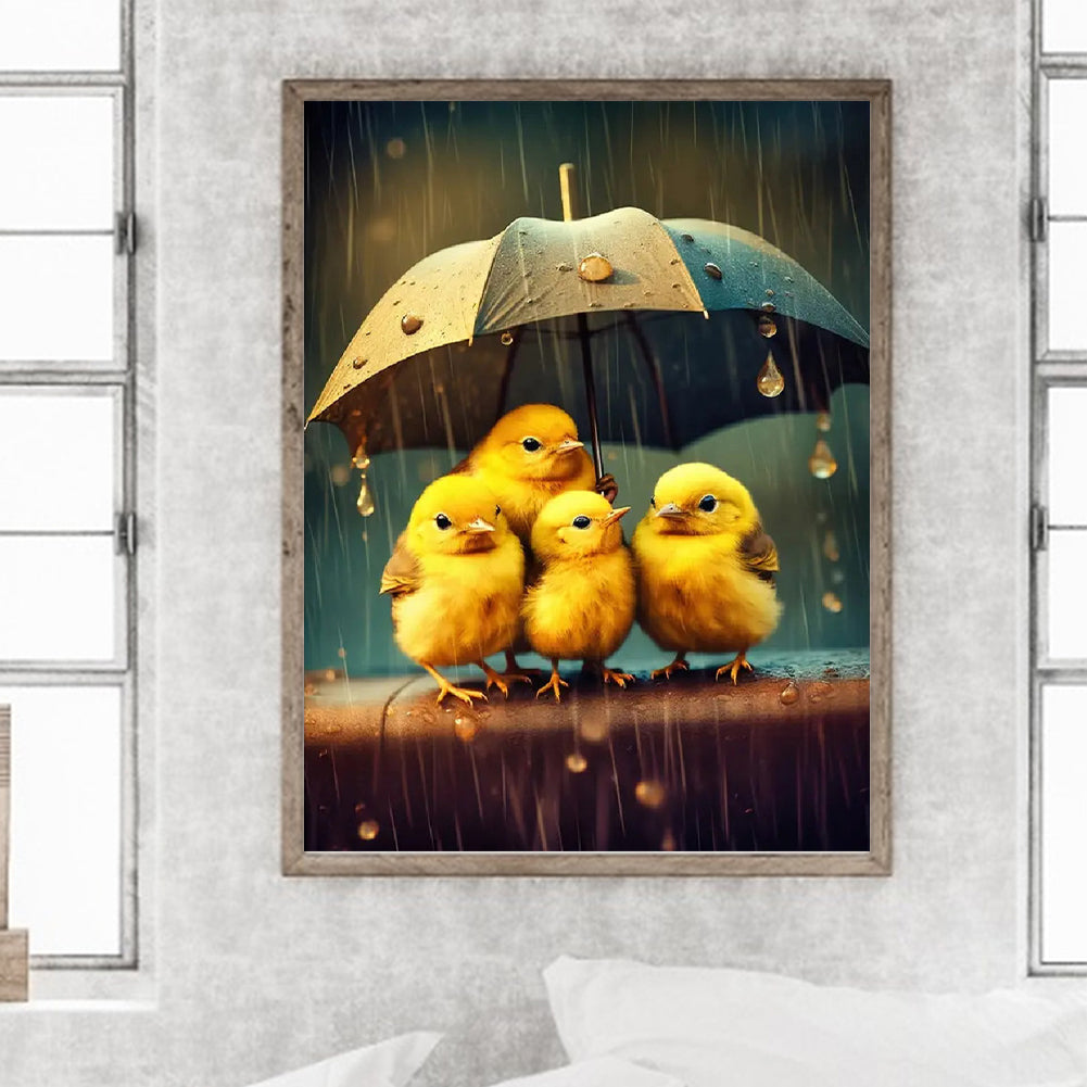 Chick - Full Round Drill Diamond Painting 30*40CM