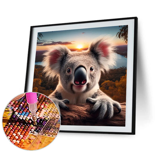 Koala - Full Round Drill Diamond Painting 40*40CM