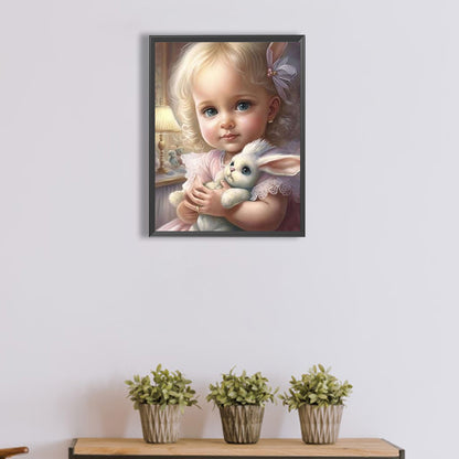 Little Girl - Full Square Drill Diamond Painting 30*40CM