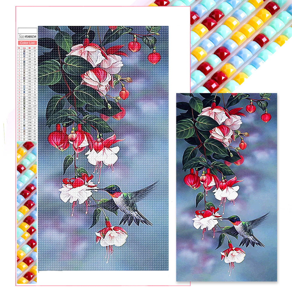 Hummingbird - Full Square Drill Diamond Painting 45*85CM