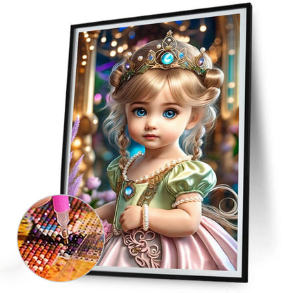 Lolita Little Girl - Full Round Drill Diamond Painting 30*40CM