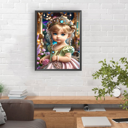 Lolita Little Girl - Full Round Drill Diamond Painting 30*40CM