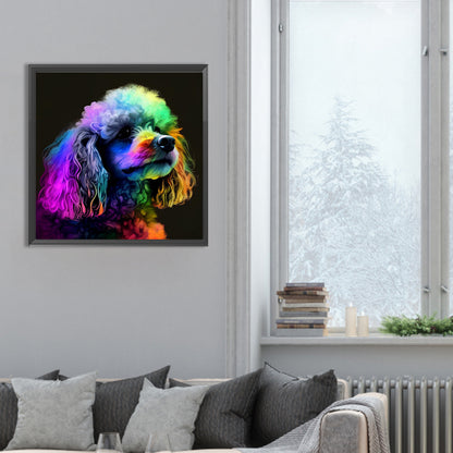 Puppy - Full Round Drill Diamond Painting 30*30CM