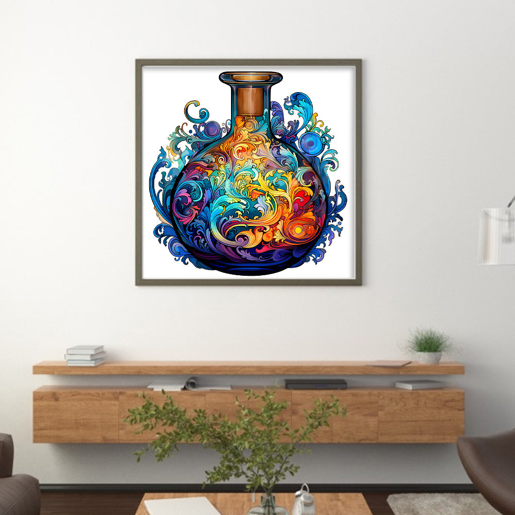 Magic Potion - 11CT Stamped Cross Stitch 50*50CM