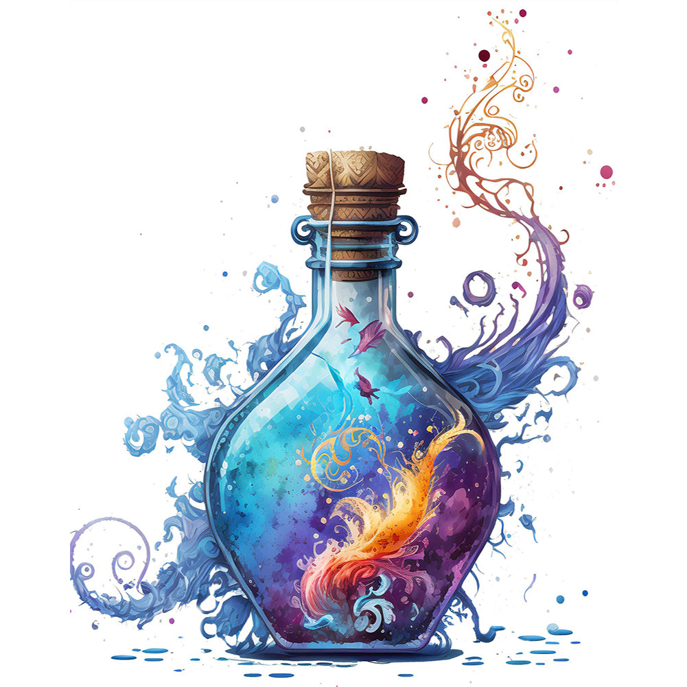 Magic Potion - 11CT Stamped Cross Stitch 50*60CM