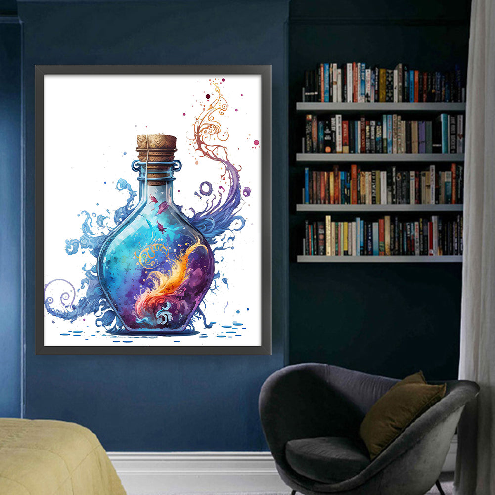 Magic Potion - 11CT Stamped Cross Stitch 50*60CM