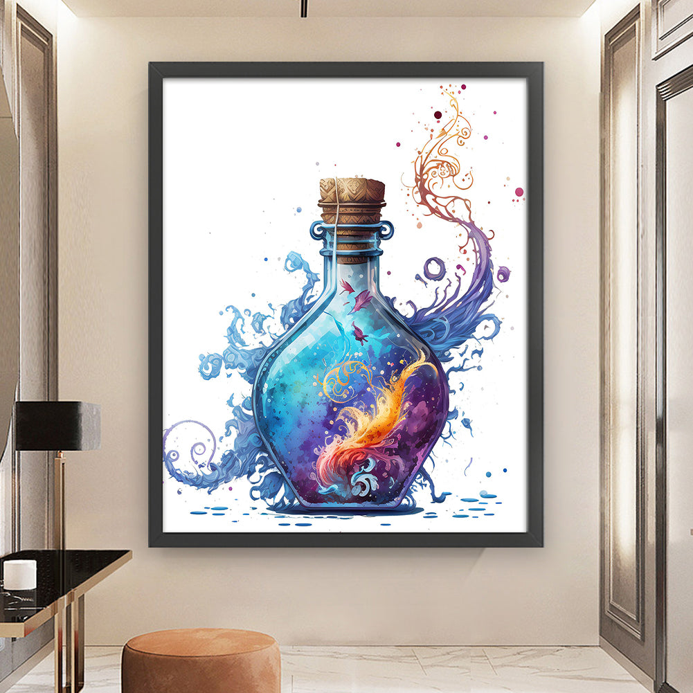 Magic Potion - 11CT Stamped Cross Stitch 50*60CM