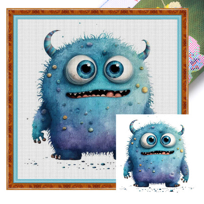 Monster - 11CT Stamped Cross Stitch 50*50CM