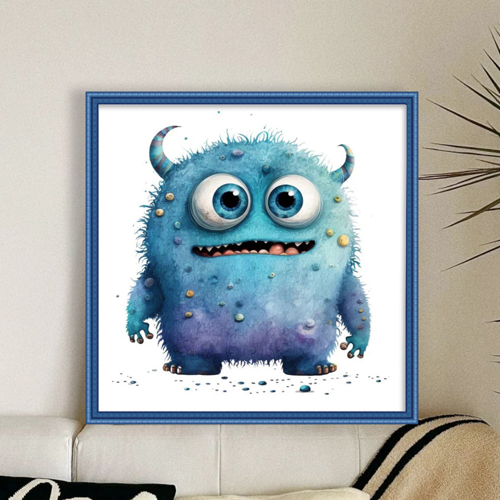 Monster - 11CT Stamped Cross Stitch 50*50CM