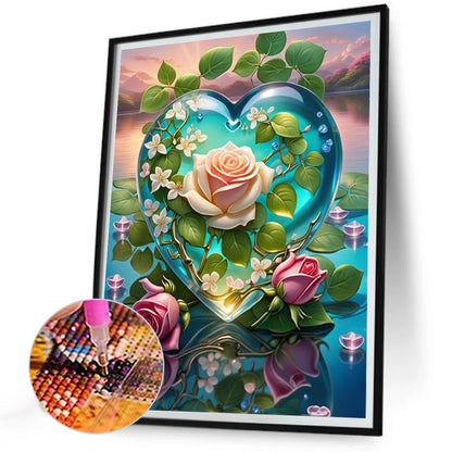 Fantasy Rose - Full Round Drill Diamond Painting 30*40CM