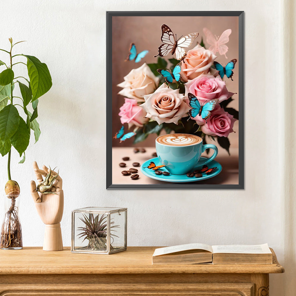 Fantasy Rose - Full Round Drill Diamond Painting 30*40CM