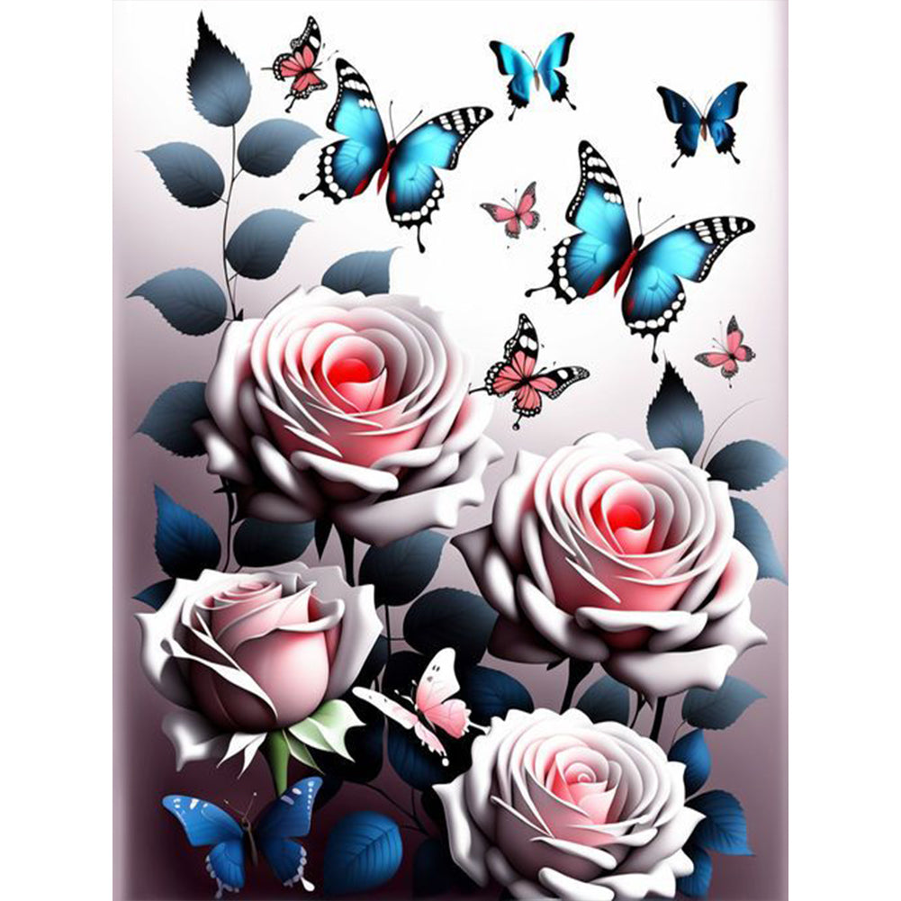 Fantasy Rose - Full Round Drill Diamond Painting 30*40CM