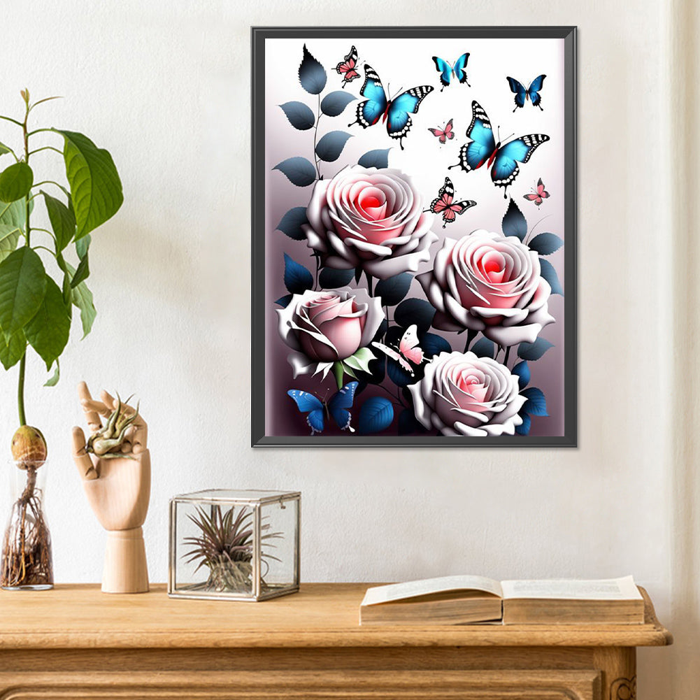 Fantasy Rose - Full Round Drill Diamond Painting 30*40CM