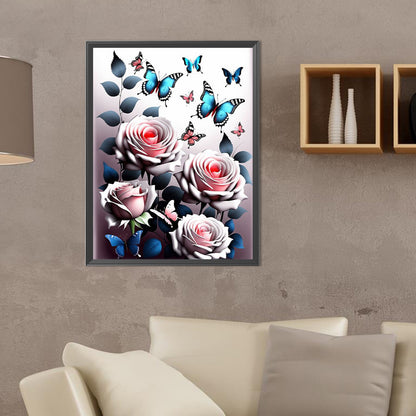 Fantasy Rose - Full Round Drill Diamond Painting 30*40CM