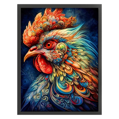 Colorful Chicken - 11CT Stamped Cross Stitch 40*55CM