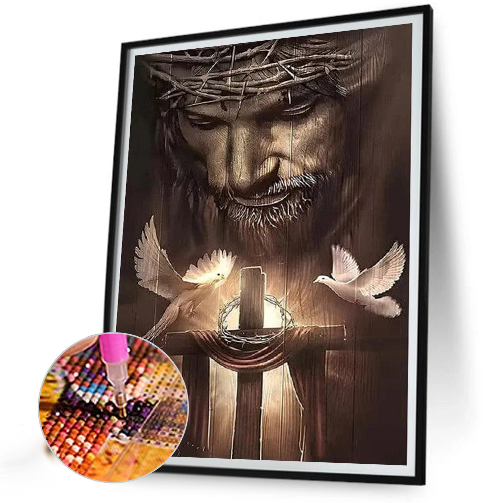 Jesus - Full Square Drill Diamond Painting 40*50CM