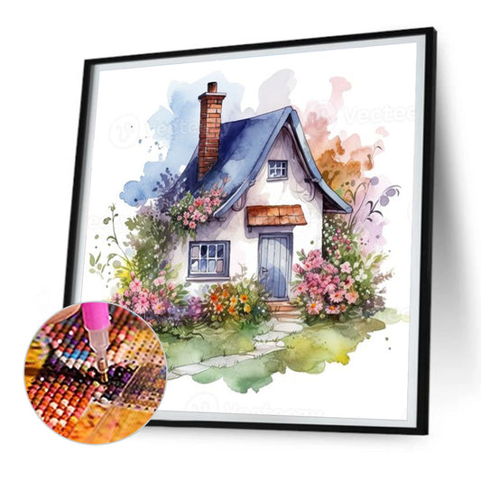 Country Cabin - Full Round Drill Diamond Painting 30*30CM