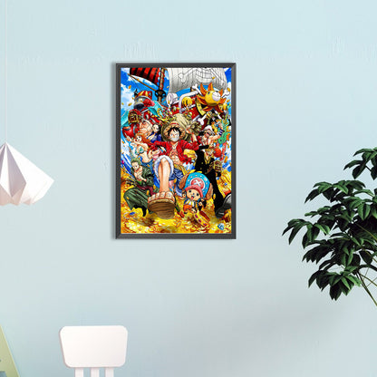 One Piece - Full Round Drill Diamond Painting 40*60CM