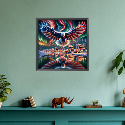 American Eagle - Full Round Drill Diamond Painting 30*30CM