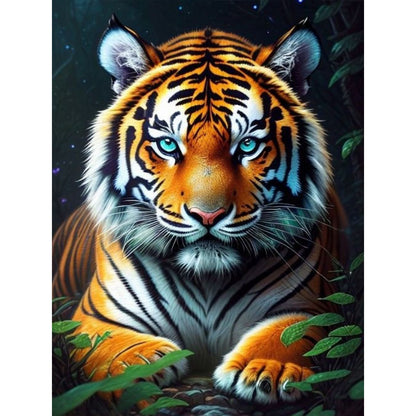 Tiger - Full Round Drill Diamond Painting 30*40CM