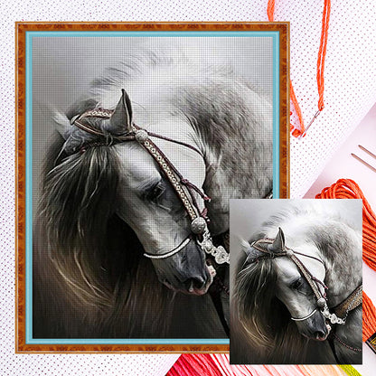 Horse - 11CT Counted Cross Stitch 36*46CM