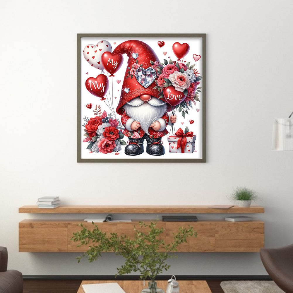 Caring Goblin - 11CT Stamped Cross Stitch 40*40CM