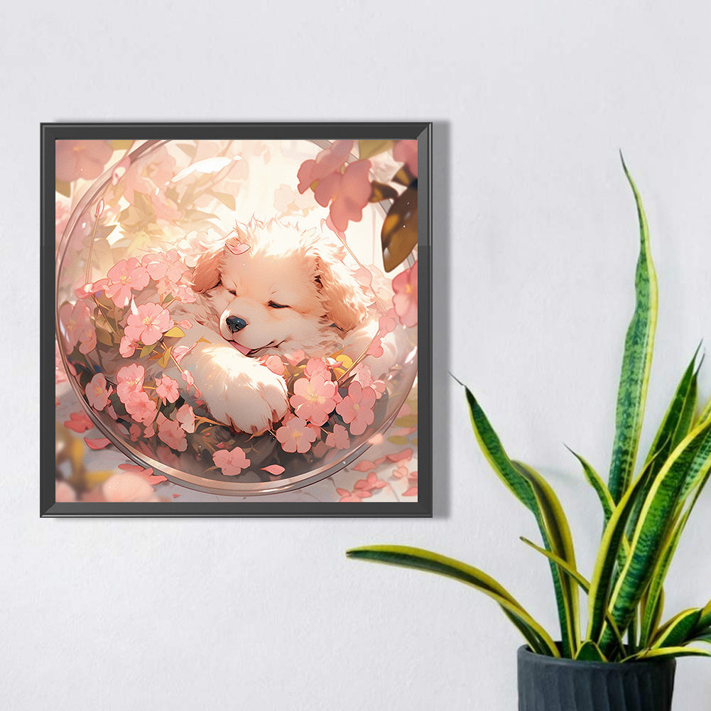 Dog - Full Square Drill Diamond Painting 40*40CM
